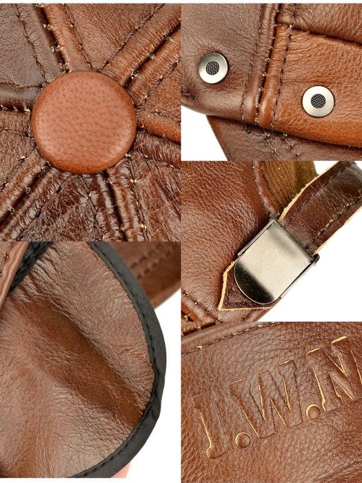 Мужская кепка из 100% натуральной кожи мужской шапка зимний осенний