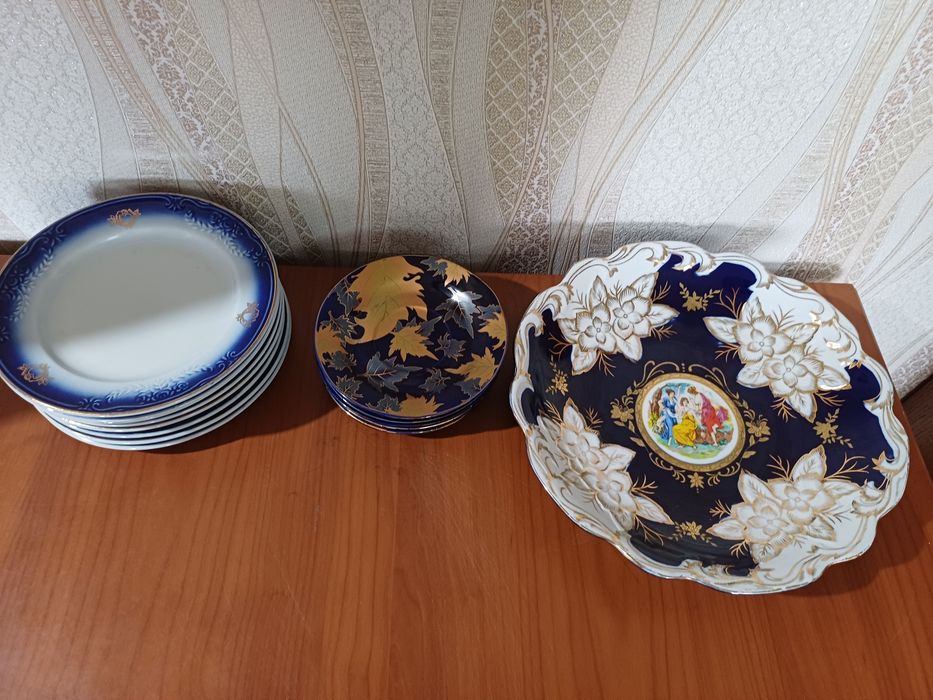 Сервиз кобальт гдр чехия польша раритет