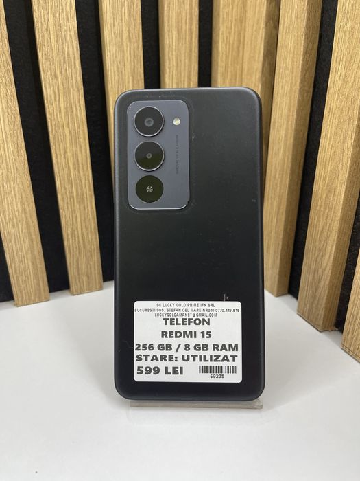 Redmi 15 / 256GB 8GB Ram / FACTURA/GARANTIE #60235