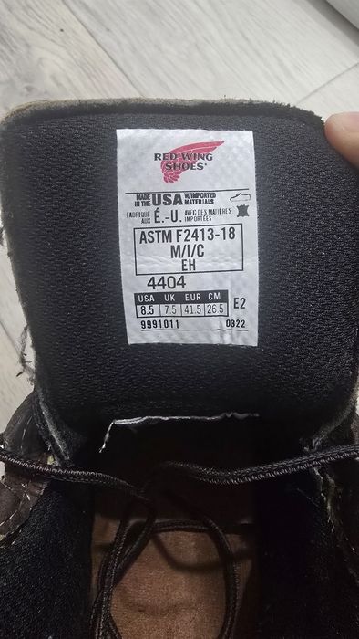 Зимние спец ботинки Red Wing