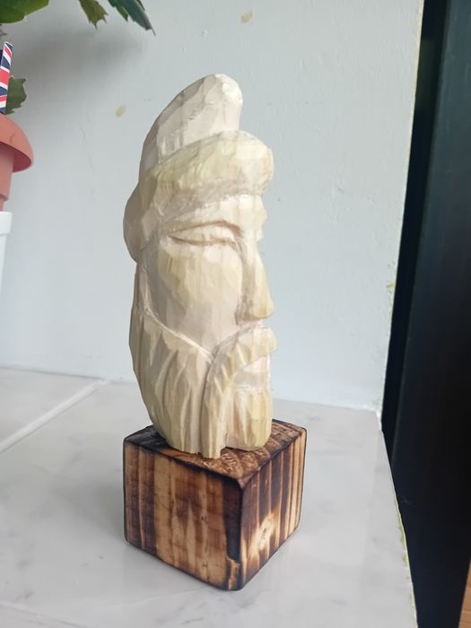 Sculptura lemn "Dac"