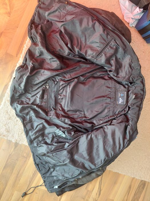 Geaca moto textil si piele Polo,marime mare