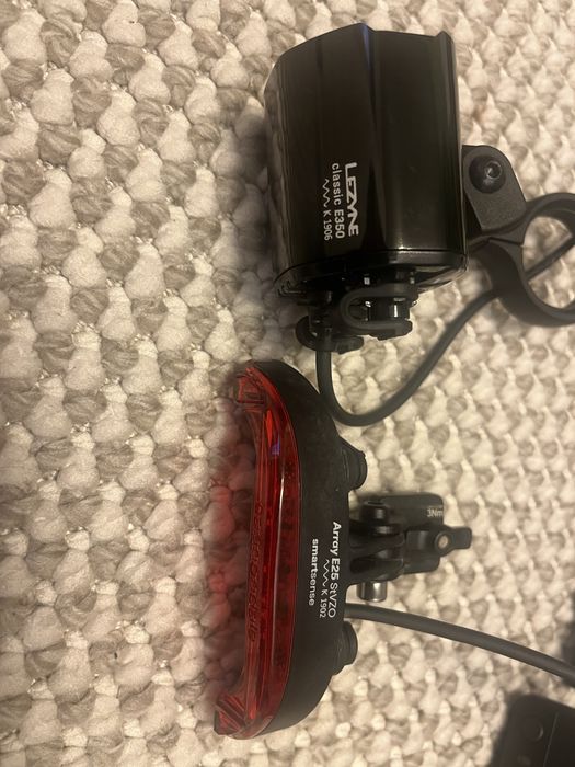 Lumini Cannondale SmartSense + Lezyne