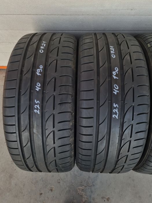 Летни гуми 4 броя BRIDGESTONE Potenza S001 225 40 R19 дот 0721