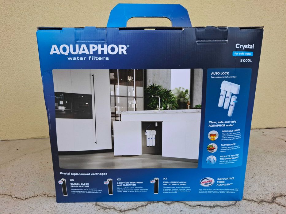 Чисто нов филтър за вода Aquaphor Crystal (Кристал) - 8000L