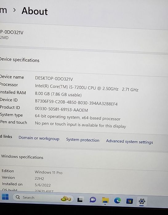 Lenovo ThinkPad X1 Carbon – 256GB SSD – Windows 11 Pro