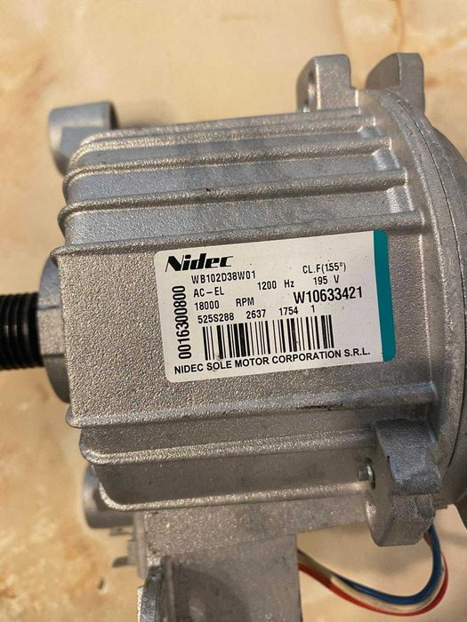 Motor masina de spalat Whirlpool FSCR , Nidec WB102D38W01 Testat