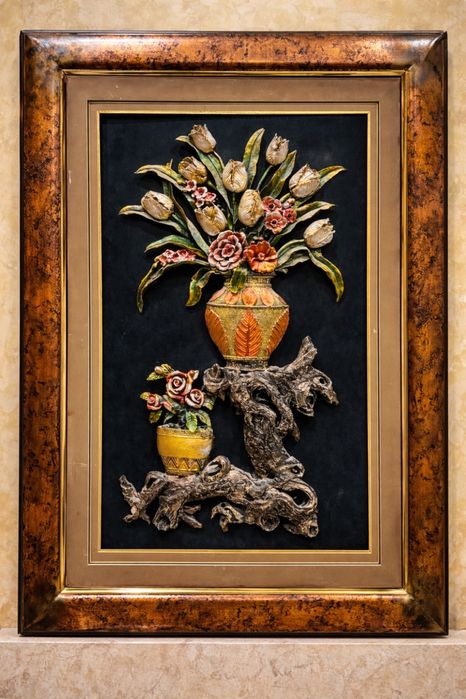 Эксклюзивная 3D картина ручной работы 84×64 см в раме