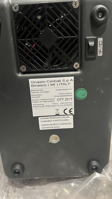 Racitor lapte FrigoMilk pentru espresoarele de cafea