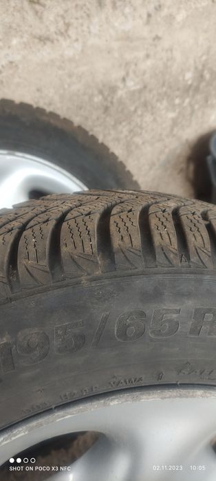 Зимни гумиKUMHO 195/65/15  с джанти