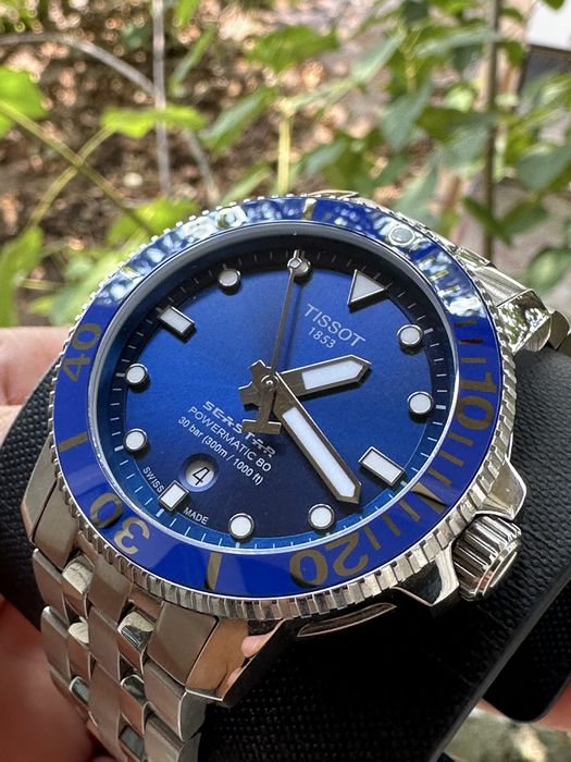 Vand ceas Tissot Seastar 1000, diver 300M, 43mm, NOU!