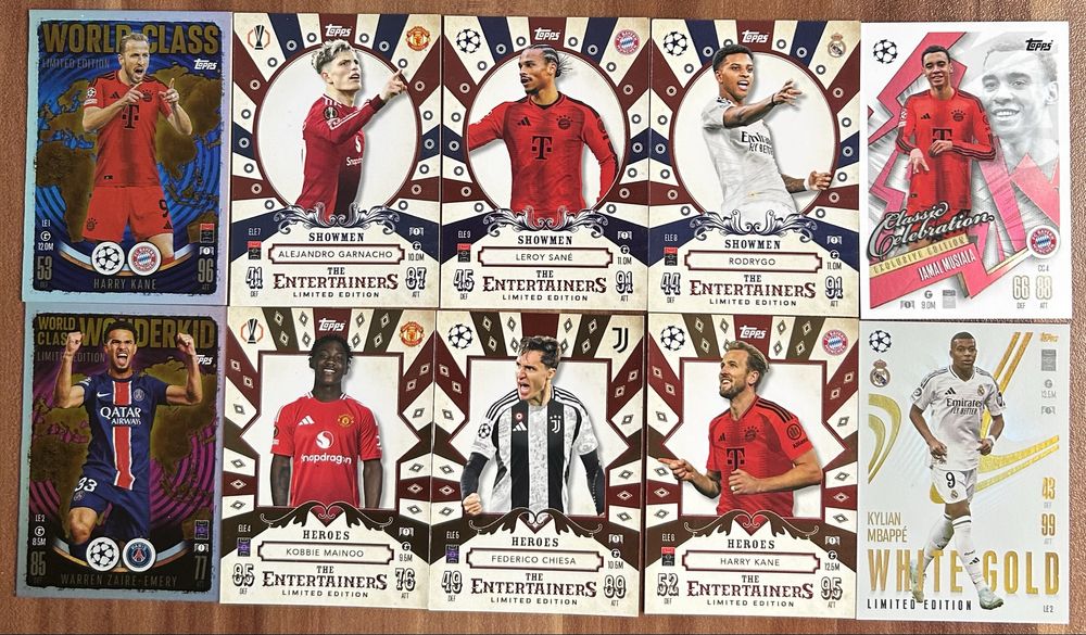 Match Attax 24/25 карти за размяна