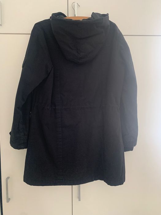 Черна дамска парка