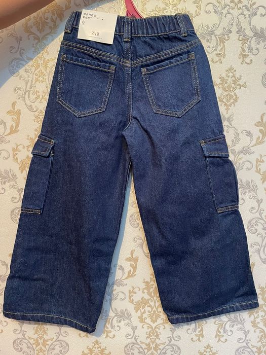 Детская одежда  платье и джинсы Zara.