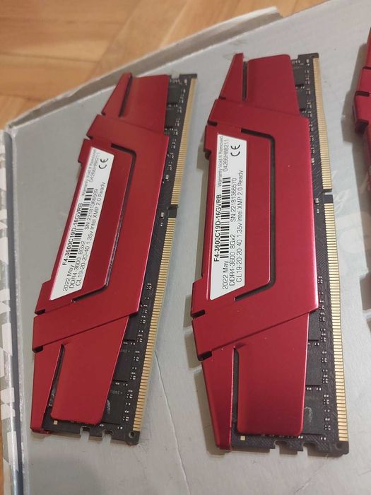 16GB DDR4 3600Mhz CL18/CL19 - Corsair Vengеance LPX, G.Skill Ripjaws