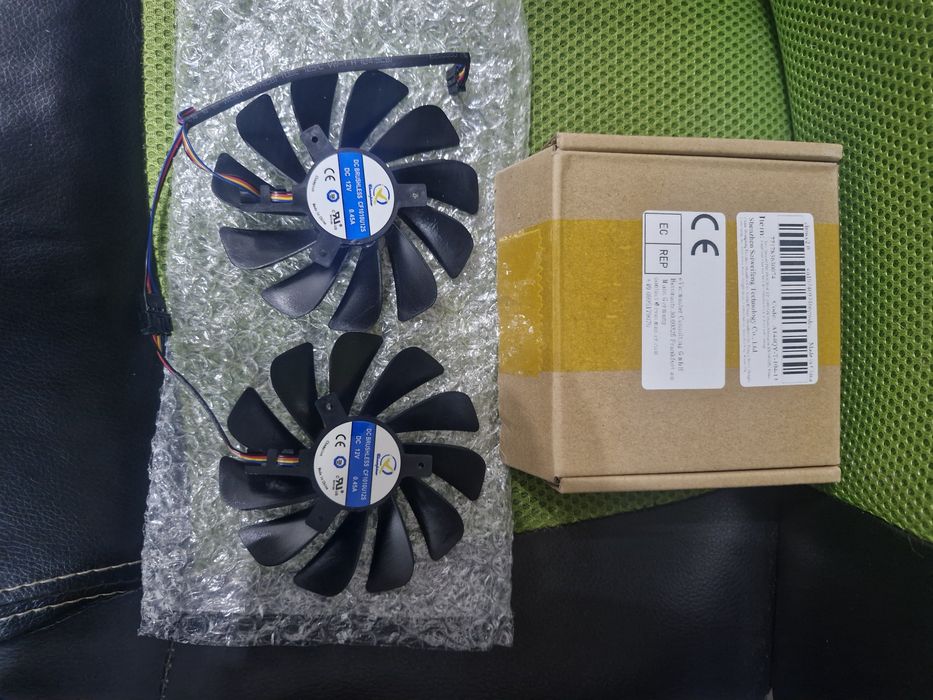 Ventilatoare noi 95mm placa video XFX Rx580