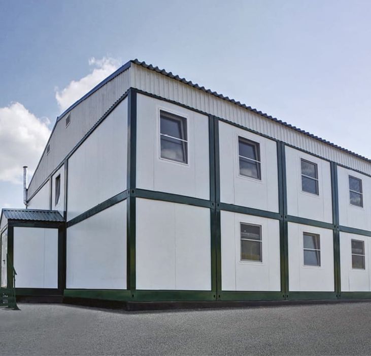 Блочные модульные здания (общежития, казармы, гостиницы)