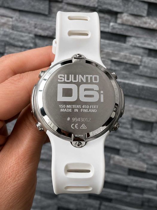 Suunto D6i White W/USB – водолазен компютър / часовник – състояние 10/10