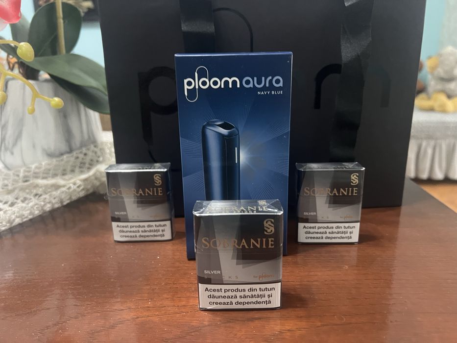 Dispozitiv de fumat electronic Ploom + 3 pachete