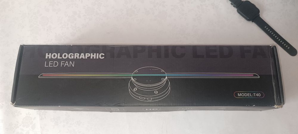 3D-голографический LED вентилятор (модель Holographic LED Fan T 40