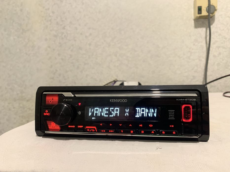 Авто радио Kenwood Bluetooth