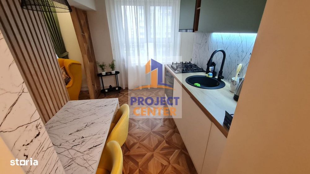 Apartament 2 camere Central, finisaje de lux, vedere panoramica spre c