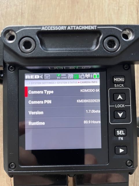 Red Komodo 6K + accesorii