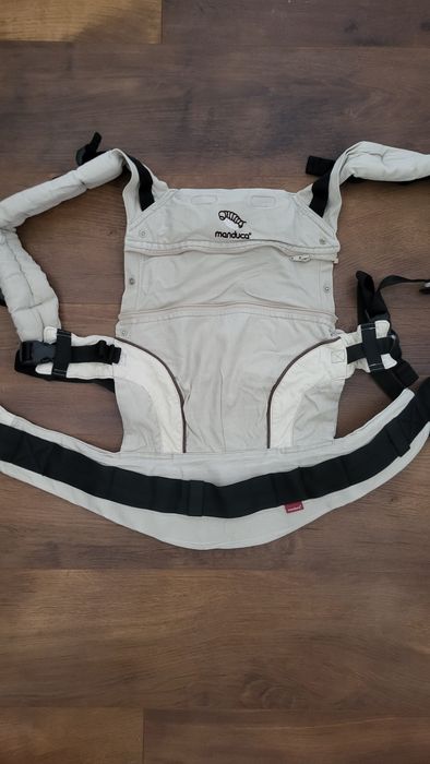 Marsupiu Manduca First Pure Cotton, pana la 20 kg, 3 pozitii