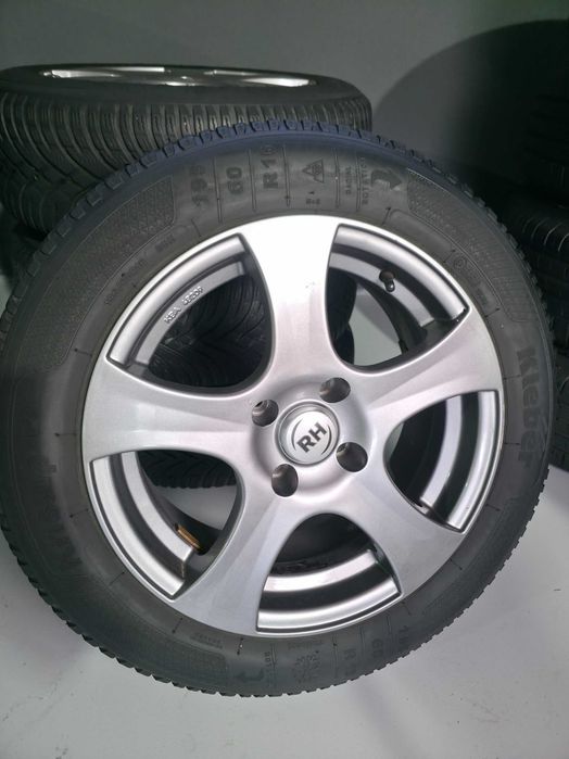 ROTI Jante + Anvelope M+S IARNA - 195/60/16 - 4x108 16'' - Dedicate Peugeot 2008 / Citroen / Opel Mokka / DS