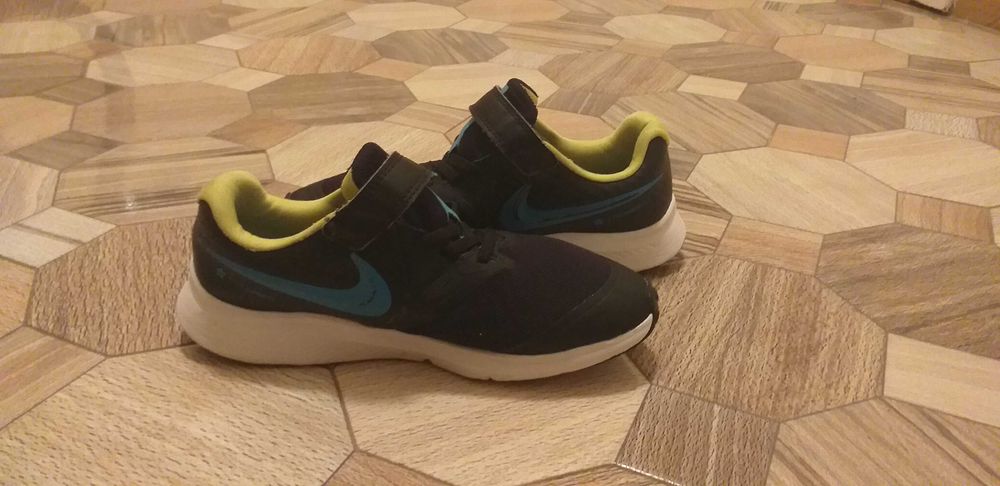 Nike star runner negru/albastru