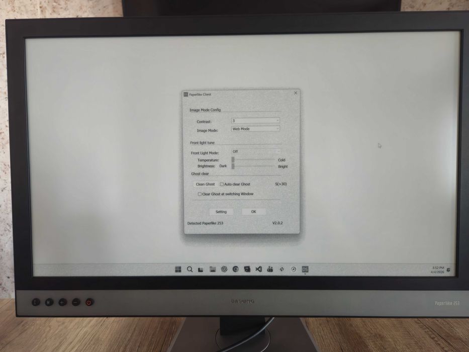 DASUNG Paperlike 253 B&W (Revolutionary 33Hz) EINK