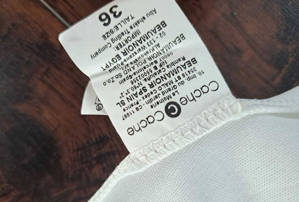 Rochie albă Cache Cache