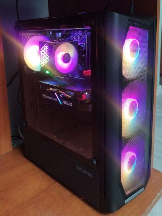 I5 12400, 32Gb DDR4, SSD 250Gb, HDD 1Tb, CMP40HX, 550W Zalman N4