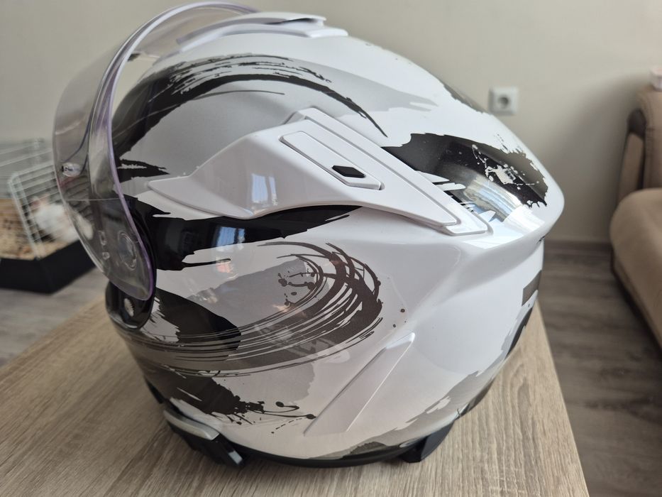 HJC RPHA 70 каска + Cardo Packtalk Slim JBL интерком – като нова