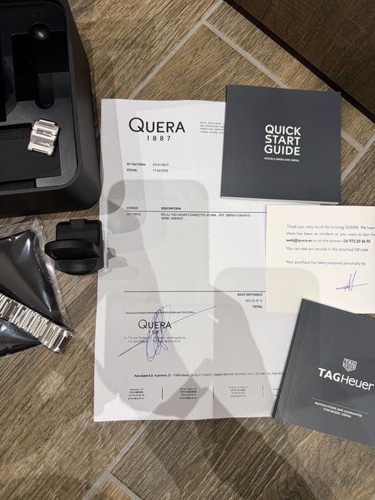 Tag Heuer Connected E4 45mm - Гаранция