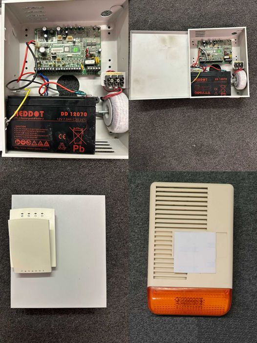 Alarma Paradox (4 centrale, 2 sirene, 4 tastaturi) pachet