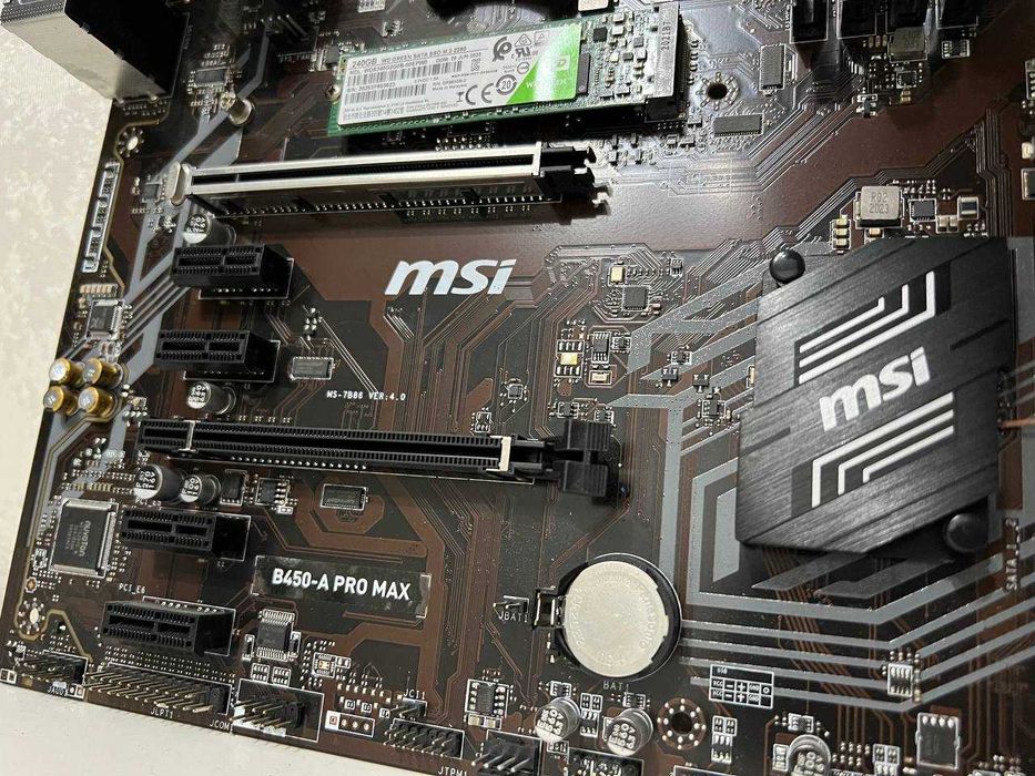 AMD Ryzen 9-5950X + MSI B450-A PRO MAX