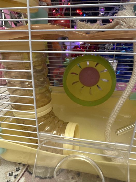 Клетка, домик для хомяка