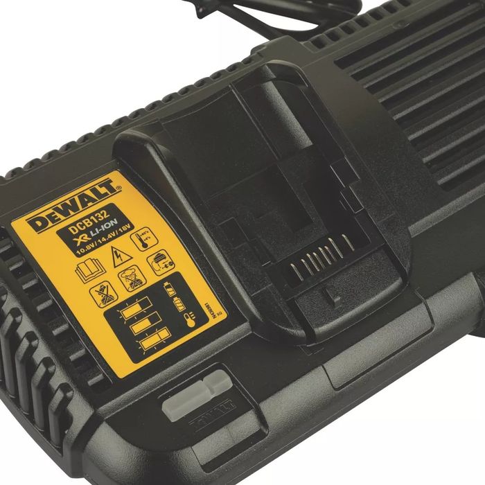 Двойно Зарядно устройство DeWALT DCB132, 10.8-18 V, 230 V