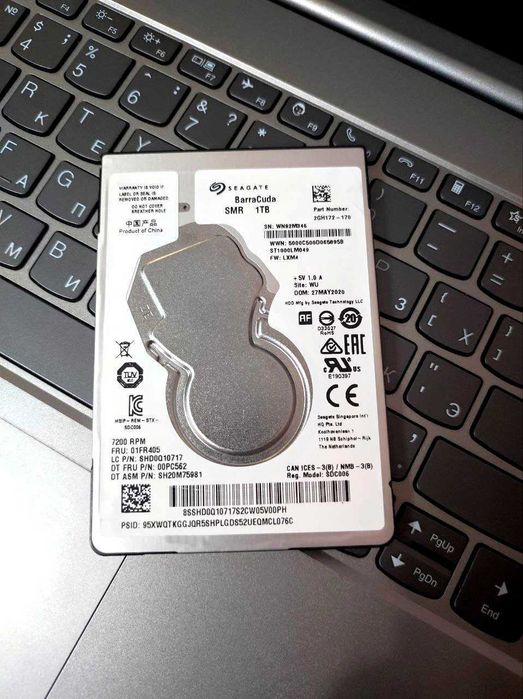 Жесткий диск 1000 Гб. для ноутбука