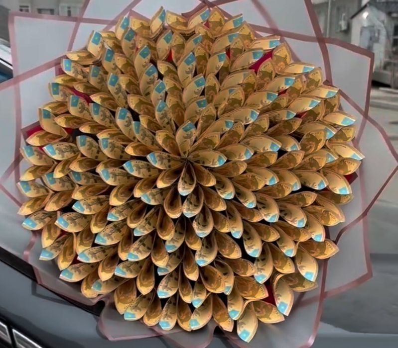 Денежные букеты.