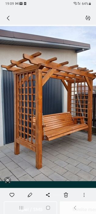 Balansoar de vanzare din lemn masiv