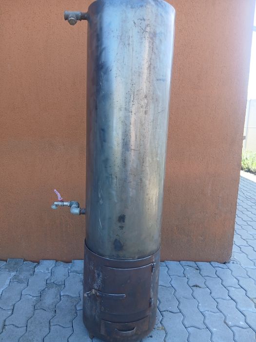 De vânzare boiler inox pe lemne 120 litri