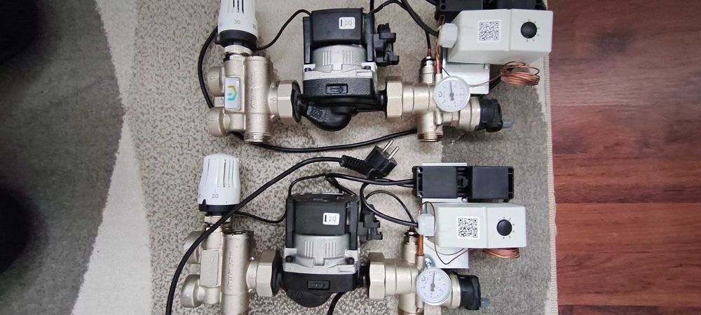 2 Grupuri pompare si amestec Purmo tempco fix eco 3