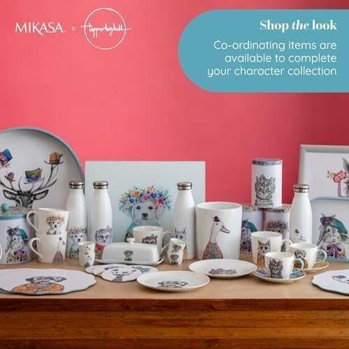 Нова Масленица Mikasa керамична 21x11x7 см илюстрирано кученце Купичка