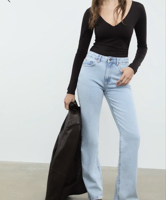 Дънки с права кройка