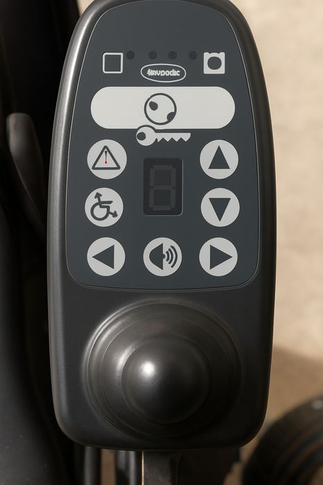 Scaun rulant electric ca nou, folosit o singură dată. Schimb cu oi