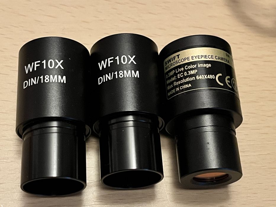 Microscop binocular laborator 40x-2500x, camera digitala, Swift SW350B