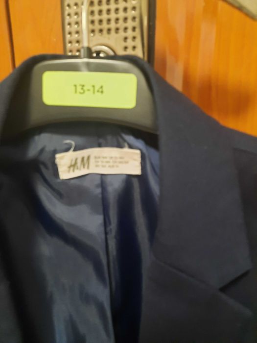 Sacou baieti albastru inchis 13 14 ani