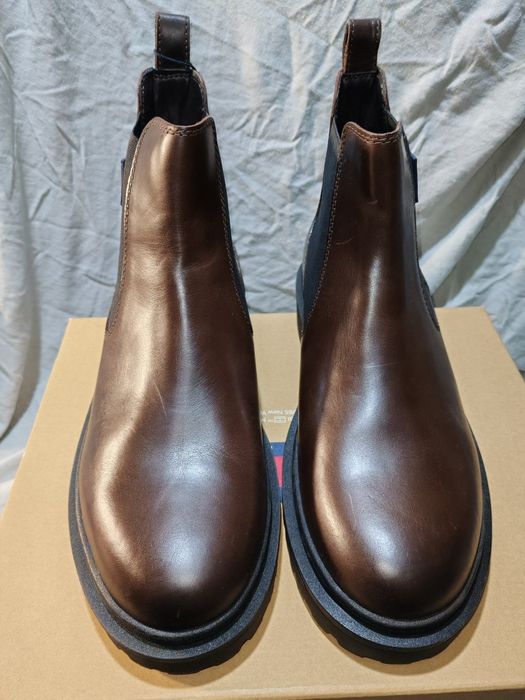 Удобни мъжки боти от естествена кожа TOMMY JEANS №44